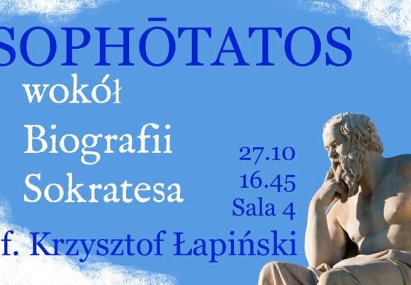 Z prof. Krzysztofem Łapińskim o Sokratesie (27.10.2025)